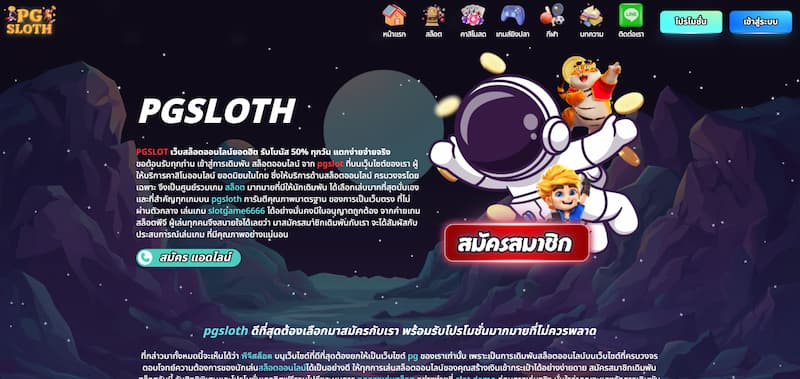 ภาพรวมของสนามเด็กเล่น PGSLOT