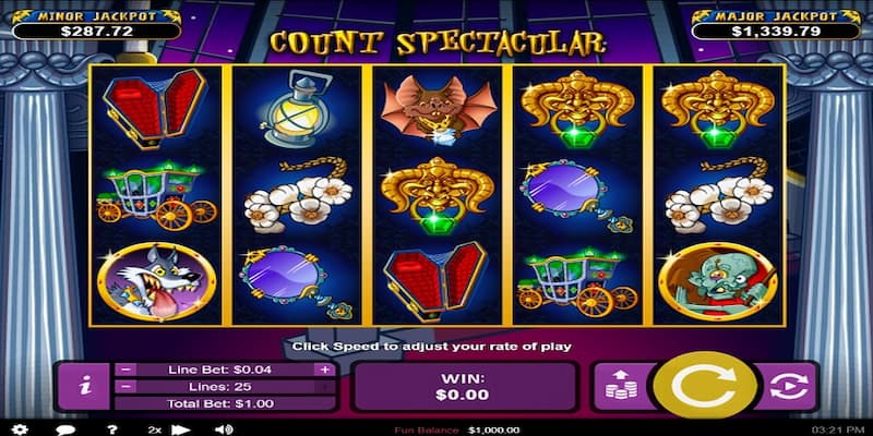 ข้อดีที่น่าดึงดูดเมื่อเข้าร่วมเล่นเกมสล็อต Count Spectacular
